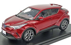 Toyota C-HR G (2017) センシュアルレッドマイカ (ミニカー)