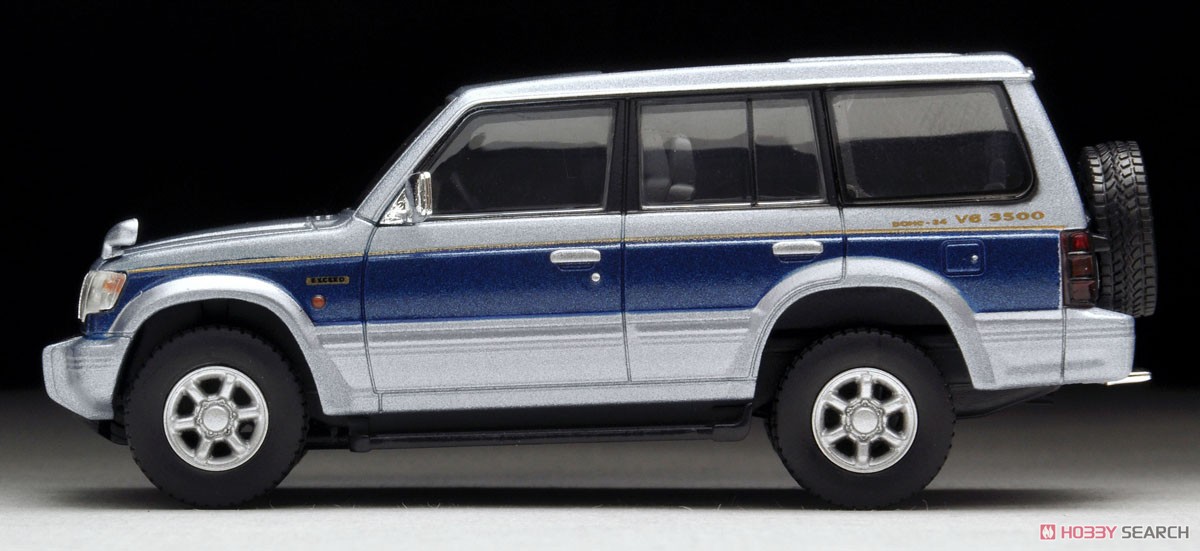 TLV-N189b Pajero Super Exceed Z (Silver/Blue) (Diecast Car) Item picture5