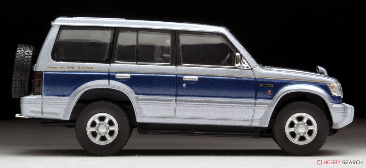 TLV-N189b Pajero Super Exceed Z (Silver/Blue) (Diecast Car) Item picture6