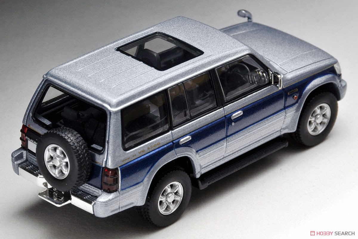 TLV-N189b Pajero Super Exceed Z (Silver/Blue) (Diecast Car) Item picture8