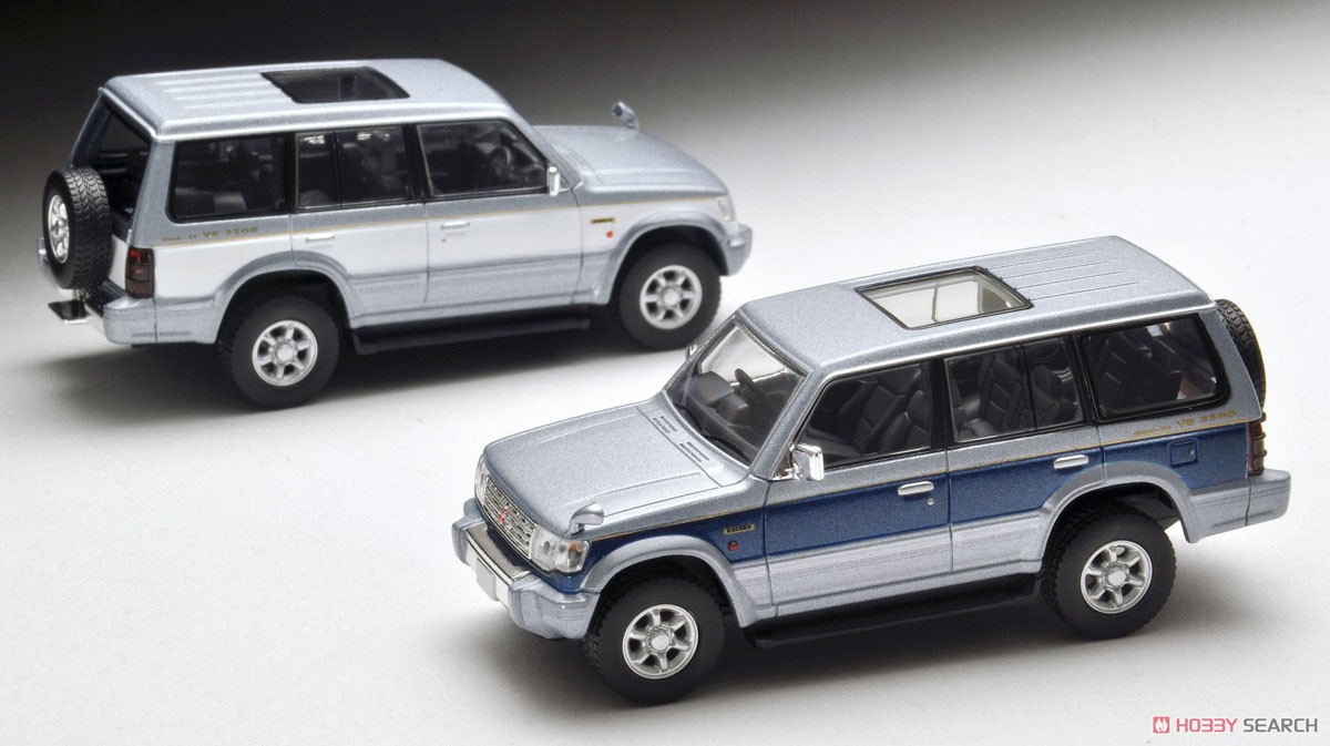 TLV-N189b Pajero Super Exceed Z (Silver/Blue) (Diecast Car) Other picture2