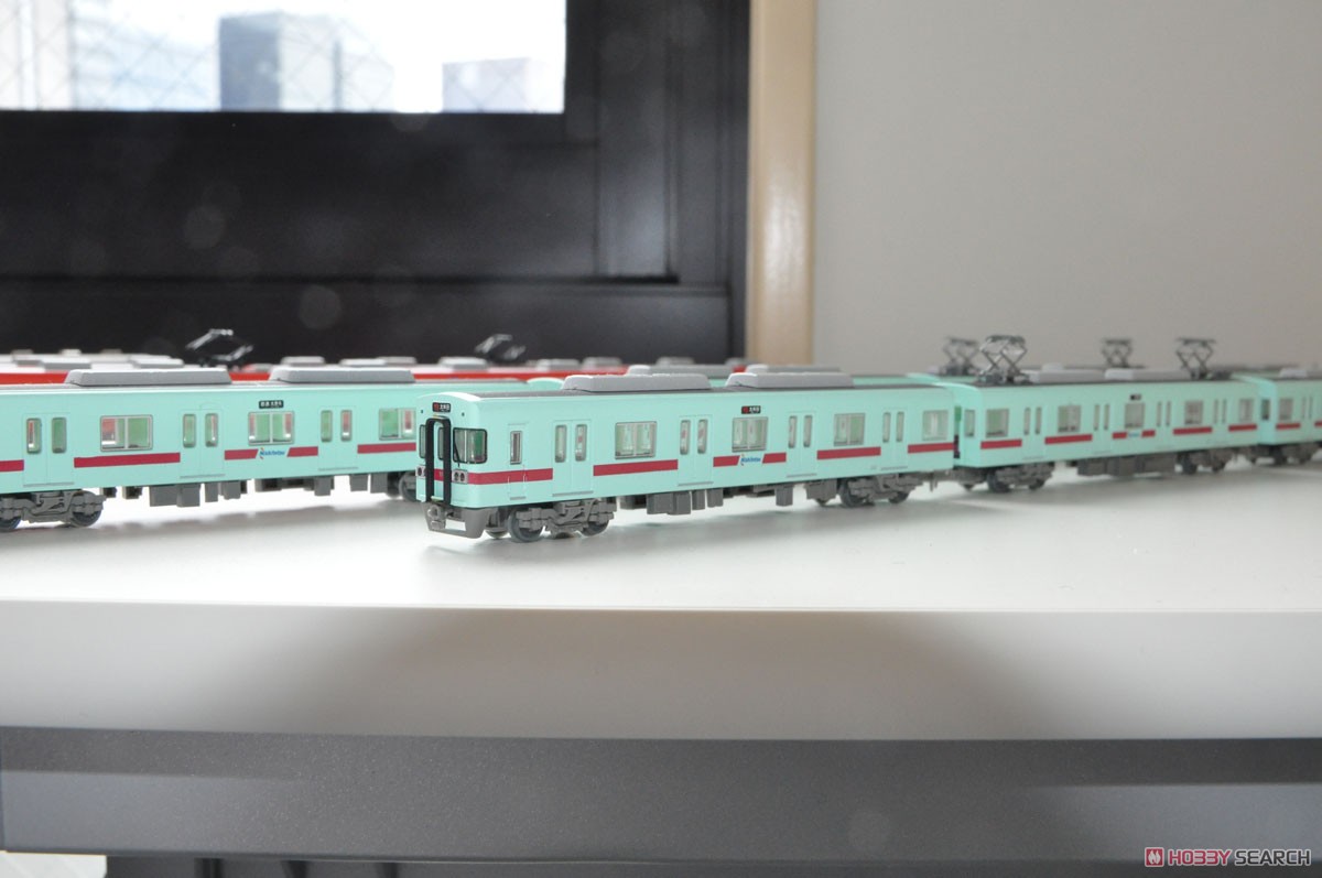 The Railway Collection Nishi-Nippon Railroad Type 6050 Renewaled Car Formation 6156 Additional Three Car Set (Add-On 3-Car Set) (Model Train) Other picture2