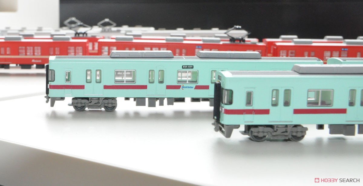 The Railway Collection Nishi-Nippon Railroad Type 6050 Renewaled Car Formation 6156 Additional Three Car Set (Add-On 3-Car Set) (Model Train) Other picture4