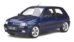 Renault Clio 16v Ph.2 (Blue) (Diecast Car)