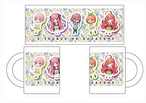 TV Animation [The Quintessential Quintuplets] Mug Cup Deformed Ver. (Anime Toy)