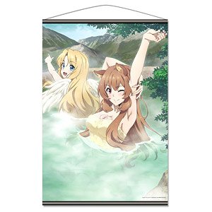 The Rising of the Shield Hero B2 Tapestry B [Raphtalia & Filo Hot Spring] (Anime Toy)
