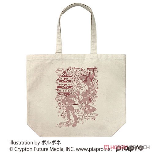 Sakura Miku Large Tote Bolubone Ver. Natural (Anime Toy) 商品画像1