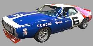 #6 1971 AMC JAVELIN - MARK DONOHUE - 1971 TRANS AM CHAMPION (ミニカー)