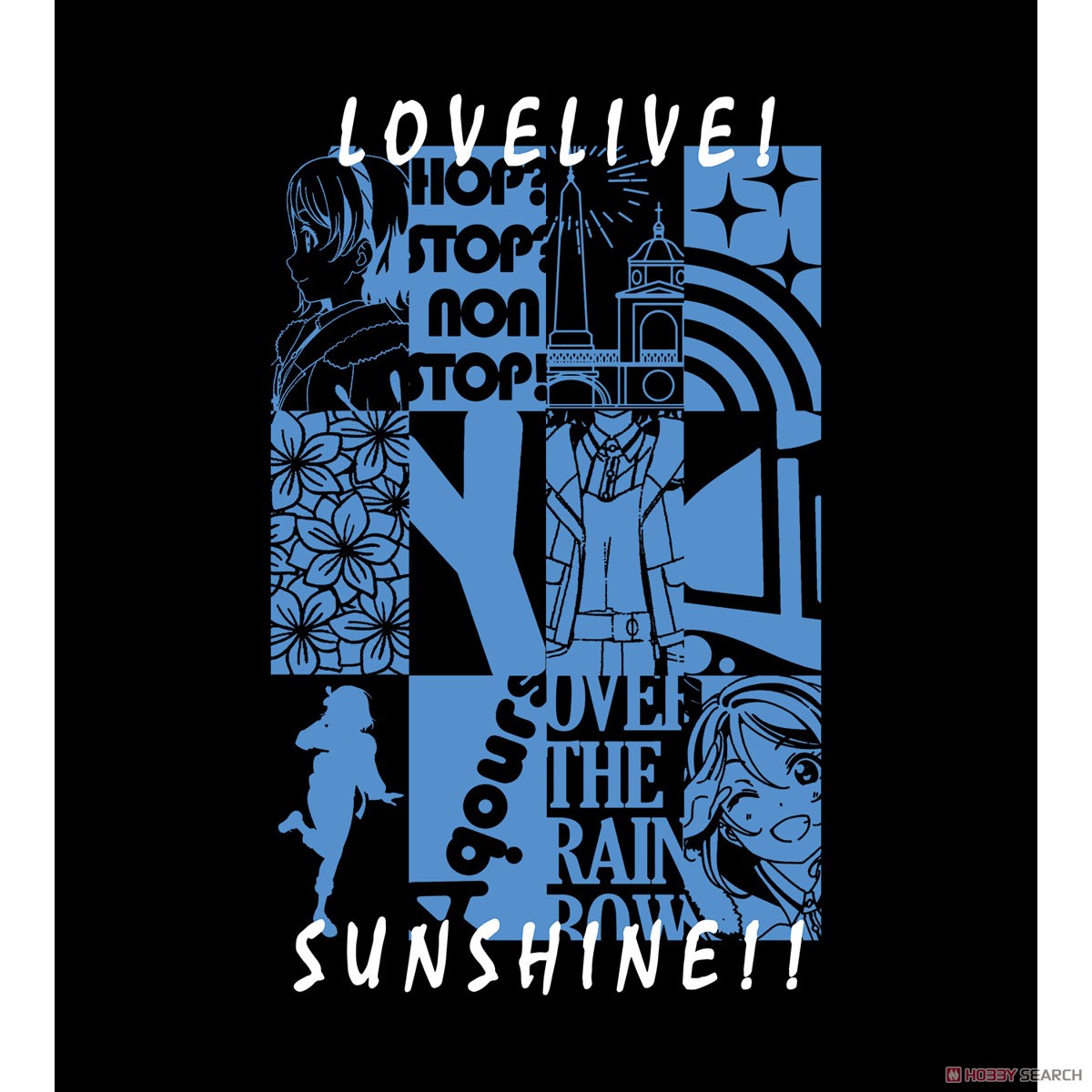 Love Live! Sunshine!! You Watanabe Hop? Stop? Nonstop! T-Shirts Mens S (Anime Toy) Item picture2