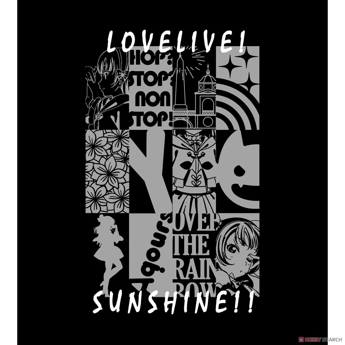 Love Live! Sunshine!! Yoshiko Tsushima Hop? Stop? Nonstop! T-Shirts Ladies L (Anime Toy) Item picture2