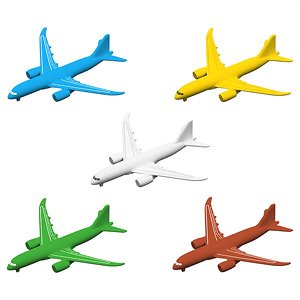 Geocraper Component Unit Airplane Peaces -Color Ver.- (Set of 5) (Display)