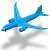 ジオクレイパー コンポーネントユニット 飛行機ピース 5機セット＜カラーver.＞ (ディスプレイ) 商品画像3
