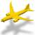 ジオクレイパー コンポーネントユニット 飛行機ピース 5機セット＜カラーver.＞ (ディスプレイ) 商品画像4
