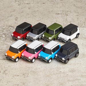 miniQ デフォルメ軽自動車コレクション 「ハスラー編」 (BOX) (食玩)