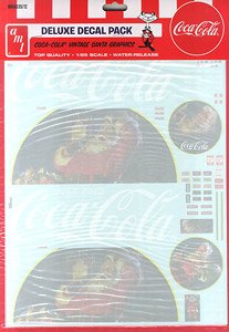 Vintage Santa Clause Coca-Cola Big Rig Decals for 1/25 Scale (Decal)
