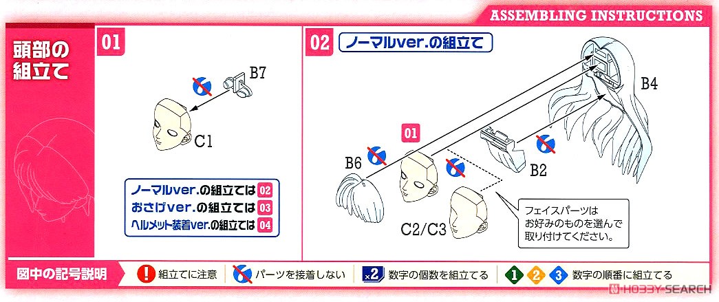 MODEROID Ariel with Flight Unit (Plastic model) Assembly guide1