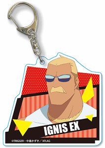 A Little Big Acrylic Key Ring Promare/Ignis Ex (Anime Toy)