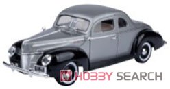 1940 Ford Deluxe (Gray/Black) (ミニカー) 商品画像1