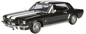 1964 1/2 Ford Mustang Hardtop (Black) (ミニカー)