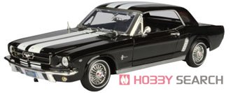 1964 1/2 Ford Mustang Hardtop (Black) (ミニカー) 商品画像1
