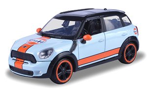 Mini Cooper S Countryman (Blue/Orange) (Diecast Car)