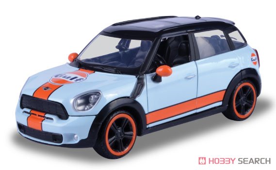 Mini Cooper S Countryman (Blue/Orange) (Diecast Car) Item picture1