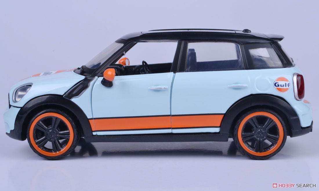 Mini Cooper S Countryman (Blue/Orange) (Diecast Car) Item picture3