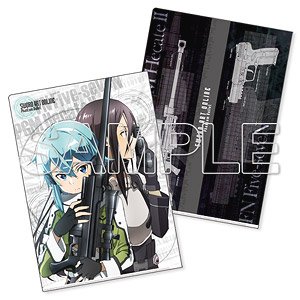 『ソードアート・オンライン』 Wweaponクリアファイルシリーズ (2) キリト×シノン (キャラクターグッズ)
