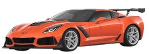 2019 Corvette ZR1 Orange (ミニカー)