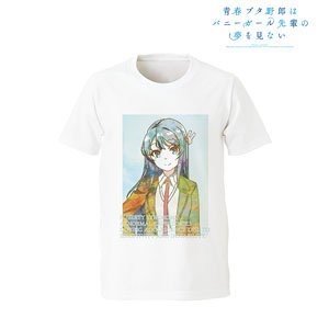 Rascal Does Not Dream of Bunny Girl Senpai Mai Sakurajima T-Shirts Ladies XL (Anime Toy)