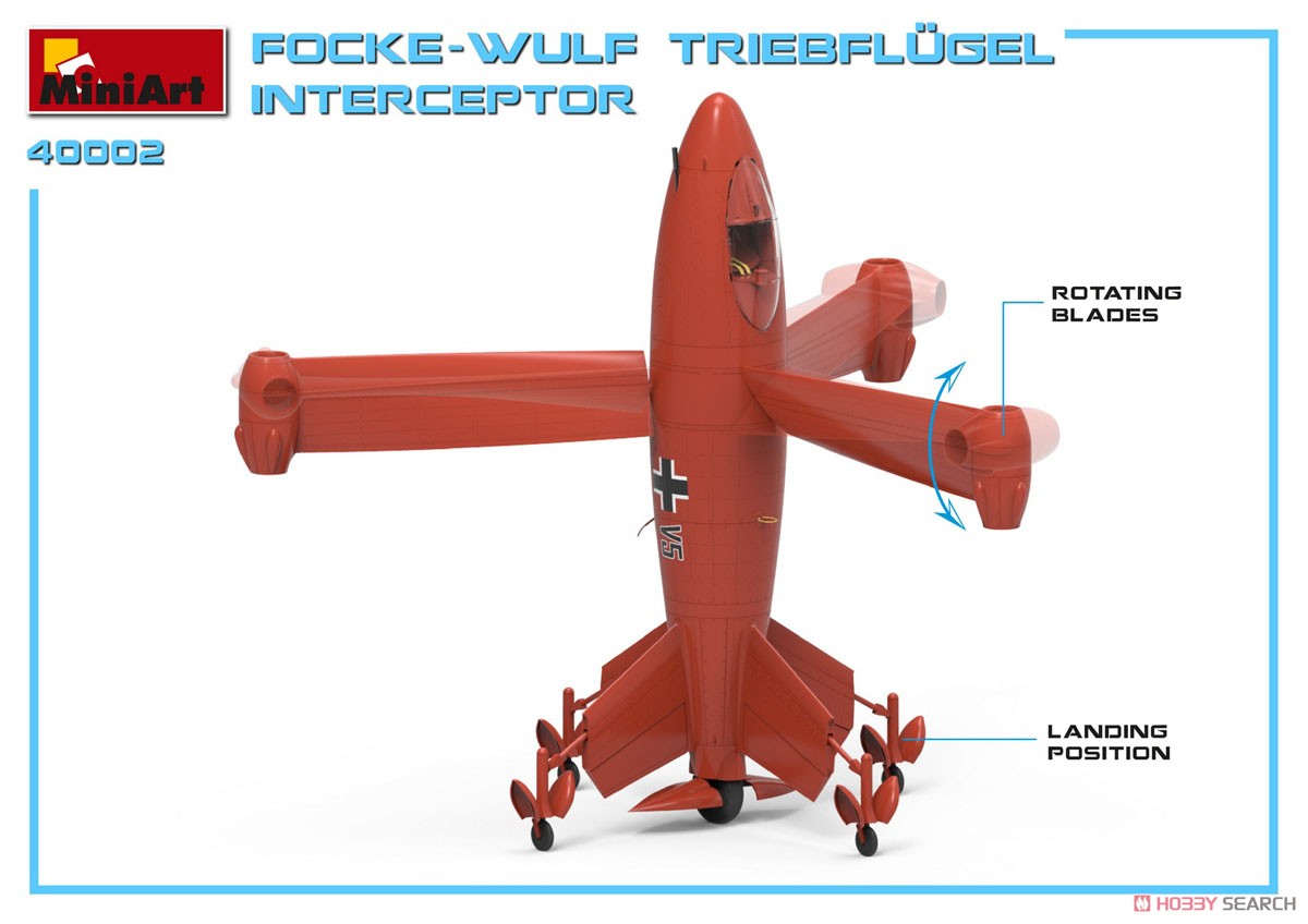 Focke Wulf Triebflugel Interceptor (Plastic model) Other picture6