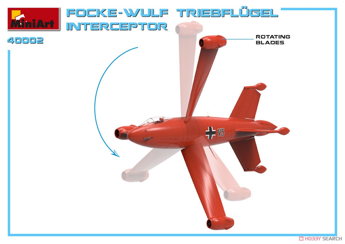 Focke Wulf Triebflugel Interceptor (Plastic model) Other picture8