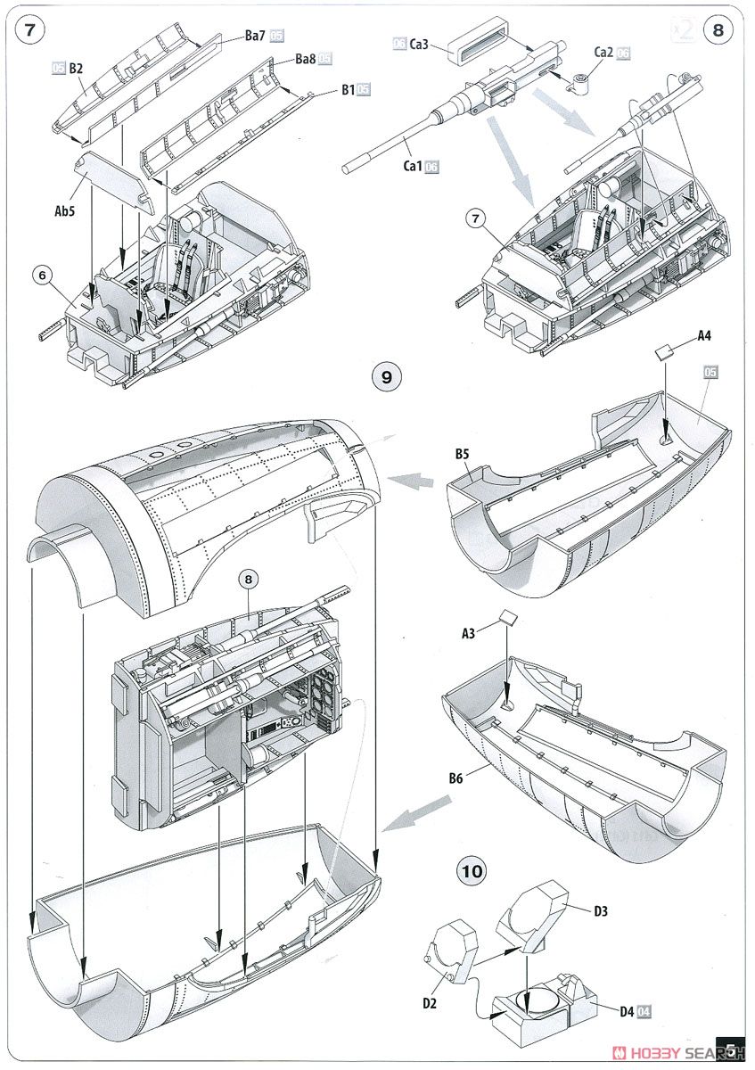 Focke Wulf Triebflugel Interceptor (Plastic model) Assembly guide2