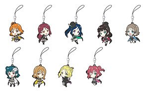 [Love Live! Sunshine!!] Rubber Strap Collection/Phantom Thief (Set of 9) (Anime Toy)