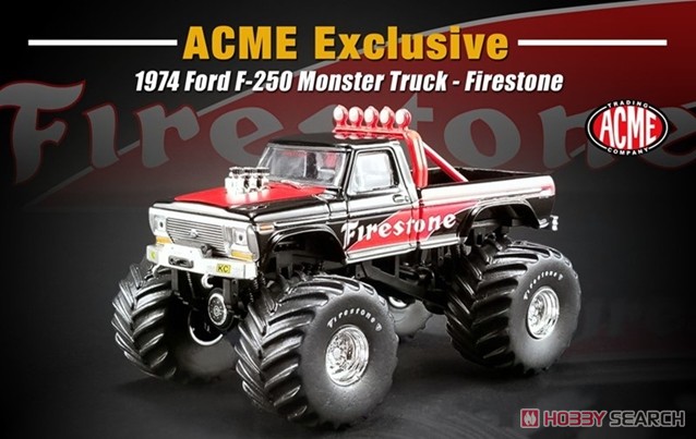 1974 Ford F-250 Monster Truck - Firestone (Diecast Car) Item picture1