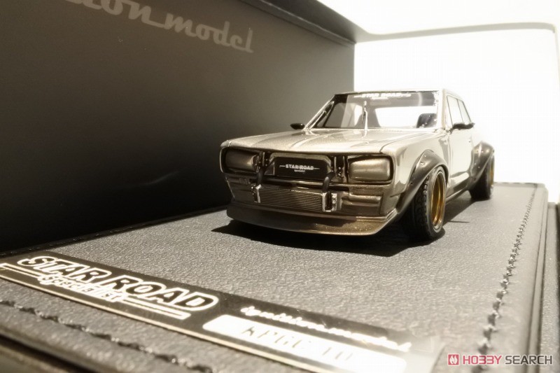 Nissan Skyline 2000 GT-R (KPGC10) Star Road Silver (Diecast Car) Item picture3