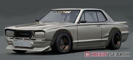 Nissan Skyline 2000 GT-R (KPGC10) Star Road Silver (Diecast Car) Other picture1