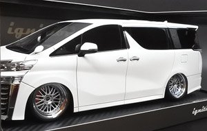 Toyota Vellfire (30) ZG White (ミニカー)