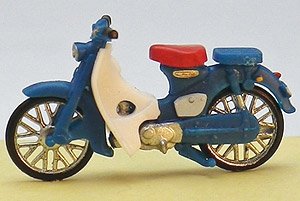 1/80 Super Cub (Blue) (Standard) (Pre-Colored Completed) (Model Train)