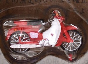 1/80 Super Cub (Red) (Standard) (Pre-Colored Completed) (Model Train)