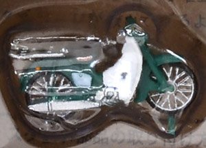 1/80 Super Cub (Green) (Business) (Pre-Colored Completed) (Model Train)