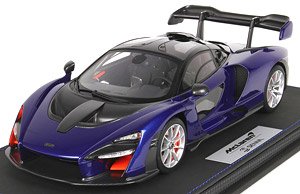 マクラーレン セナ 2018 メタリックダークブルー ケース無 (ミニカー)