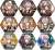 夢王国と眠れる100人の王子様 ピックアップコレクション缶バッジ (ヒノト) Vol.2 (9個セット) (キャラクターグッズ) 商品画像1