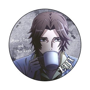 Afterlos Can Badge Eiji (Anime Toy)
