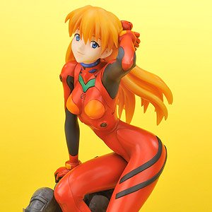 Asuka Langley Shikinami -Plug Suit Ver.-:RE (PVC Figure)