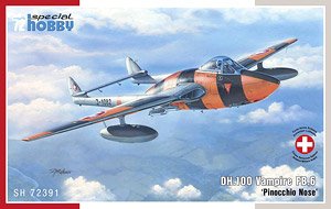 DH.100 Vampire 6 `Pinocchio Nose` (Plastic model)