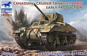 カナダ・RAM (ラム) Mk.II 巡航戦車・初期型 (プラモデル)