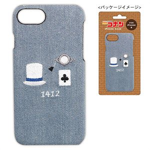 名探偵コナン デニムiPhone8ケース (モチーフ柄) キッド (キャラクターグッズ)