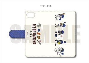 「ダイヤのA actII」 手帳型スマホケース (iPhone6/6s/7/8) PlayP-B (キャラクターグッズ)