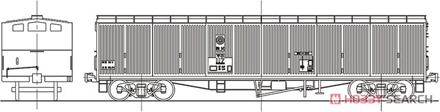 16番(HO) 秩父鉄道 テキ100形 貨車 組立キット (組み立てキット) (鉄道模型) その他の画像1